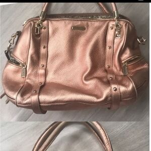 Rebecca Minkoff Pink and Silver Crossbody Bag